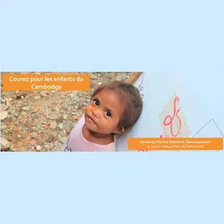 Course des Héros 2019, solidarité avec les enfants et les familles victimes du dérèglement climatique au Cambodge