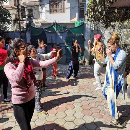 In Nepal, boxing for personal development