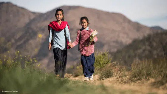 Nepal: girls' education with Planète Enfants & Développement