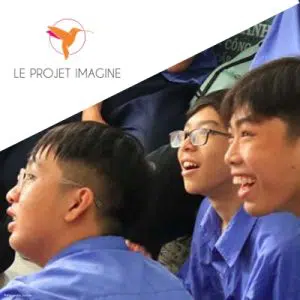 Young people in training in Vietnam