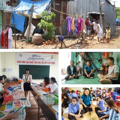 9 years of social work in Vietnam: evaluation of a 360° program