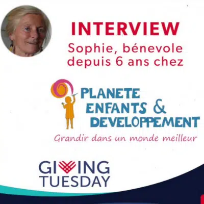 Giving Tuesday : Sophie, volunteer for 6 years