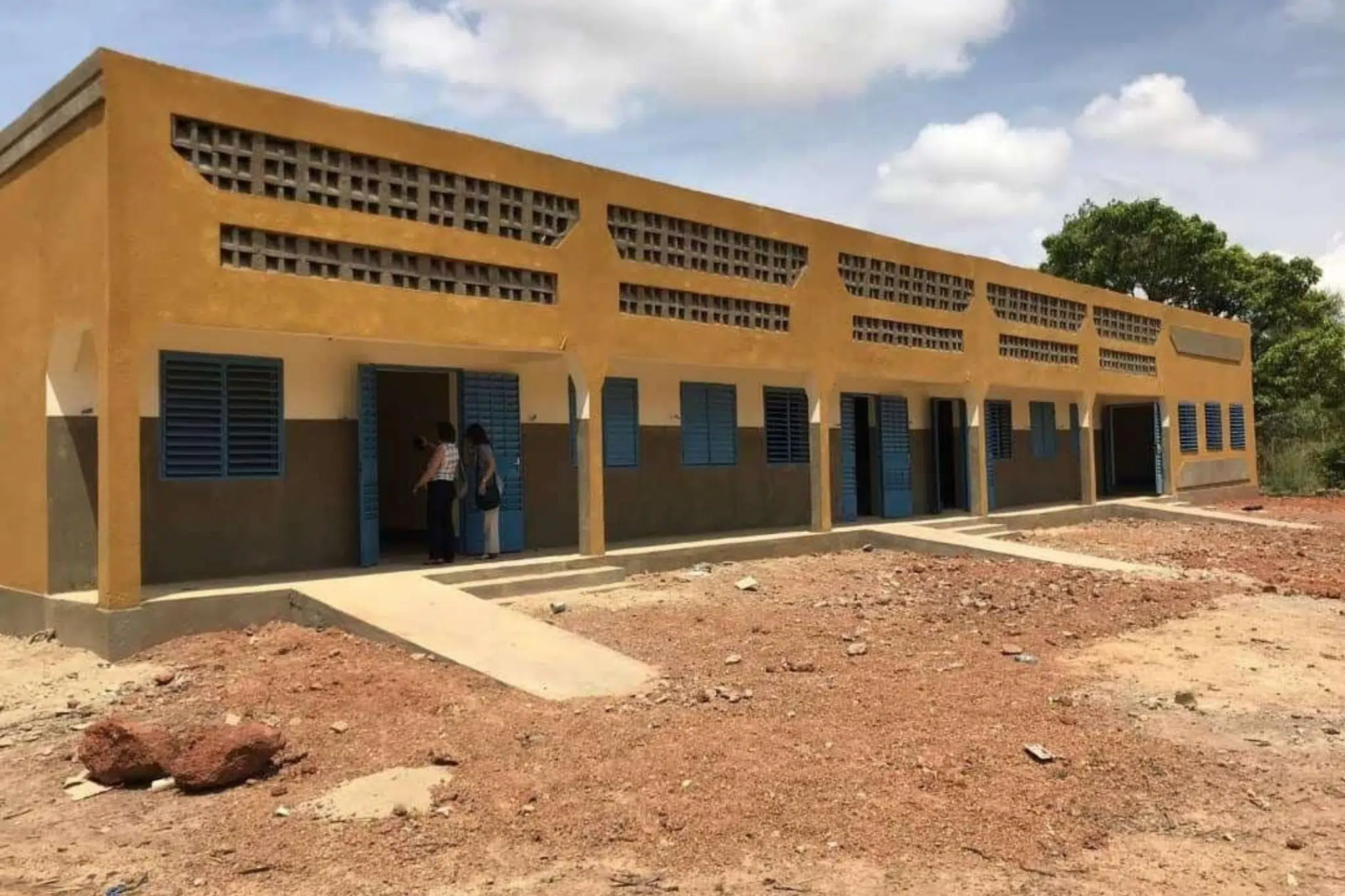 Collège contre le décrochage scolaire au Burkina Faso