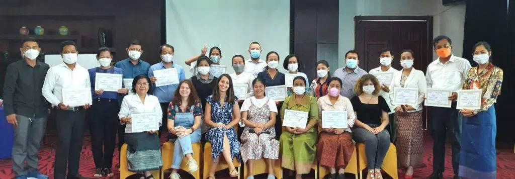 Formation des personnels de crèches au Cambodge