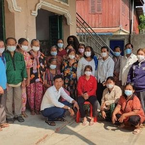 Les groupes PASSA des villages Andong 1 et 2 au Cambodge