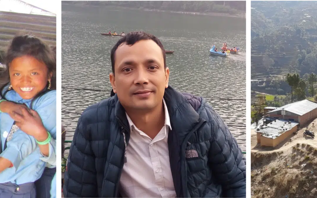 Portrait of Buddi Shrestha, Director of Operations in Nepal
