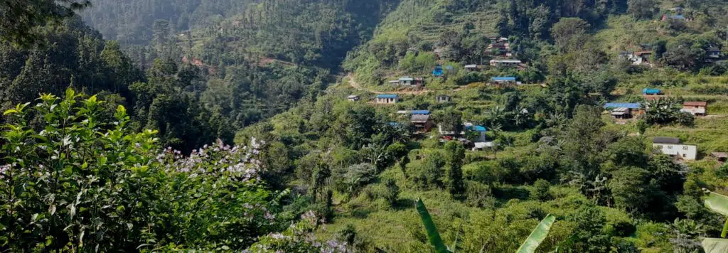 Région de Dhading au Népal