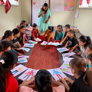 Menstrual cycle training Nepal