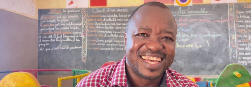 Gilbert Dah, chargé de mission Petite Enfance au Burkina Faso