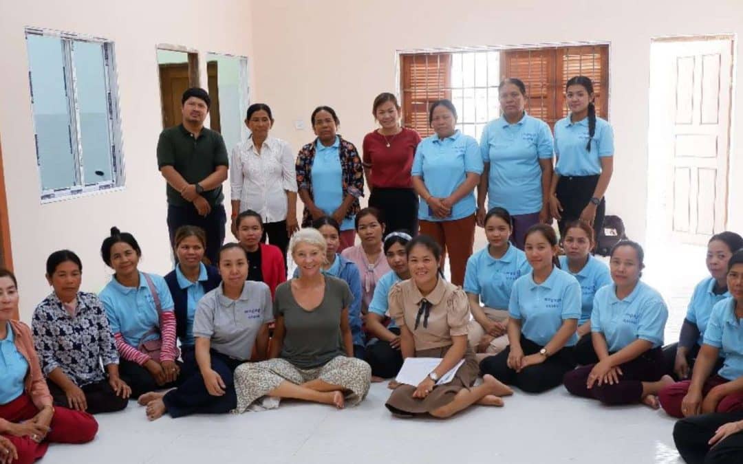 20 éducatrices formées pour les nouvelles crèches au Cambodge