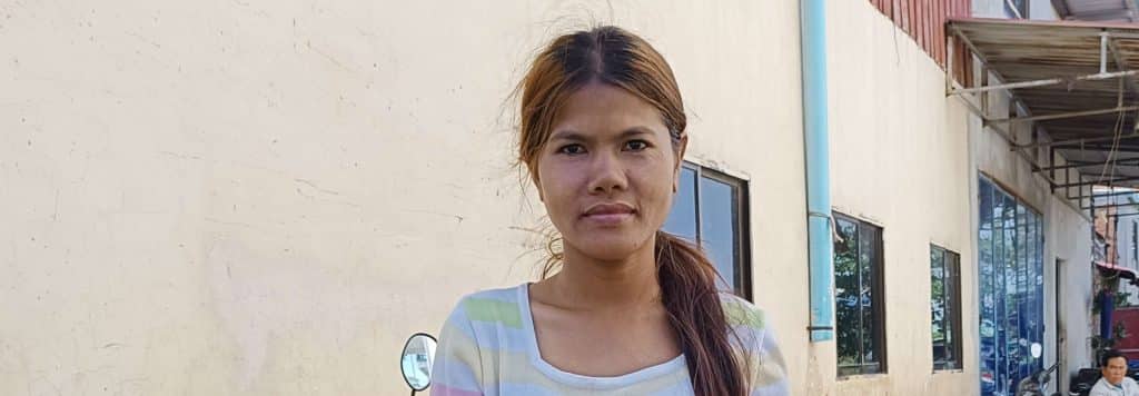 Khon, young Cambodian woman