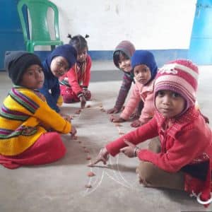 Tout-petits en Inde, crédit Tomorrow's Foundation