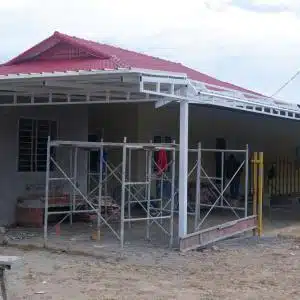 Rénovation d'un bâtiment pour la crèche de Kirirom Food Production