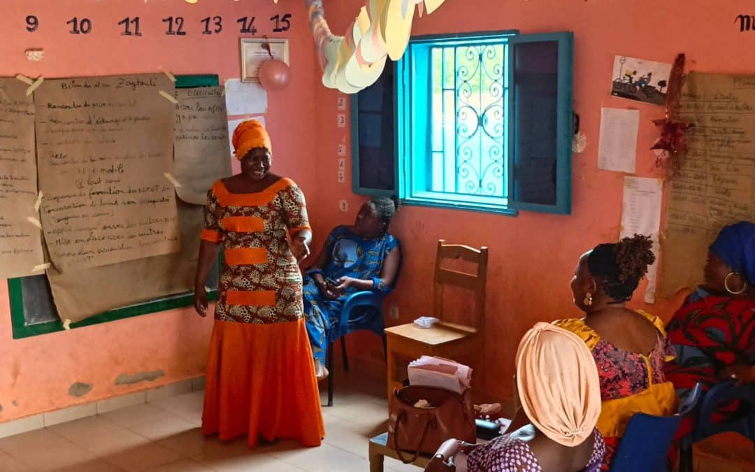 Formation de femmes mentors au Burkina Faso