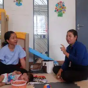 Exchange of early childhood expertise with a crèche in Cambodia