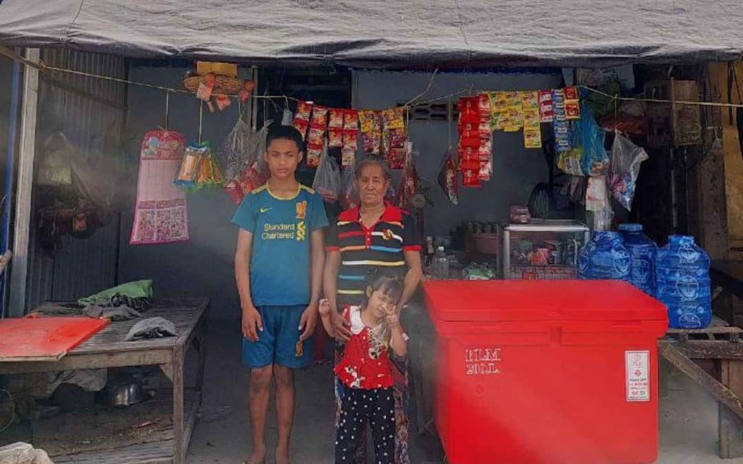 "We help them to develop their micro-businesses," Cambodia