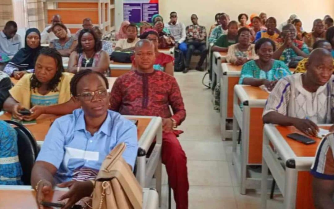 Training to monitor the progress of kindergarten pupils in Burkina Faso