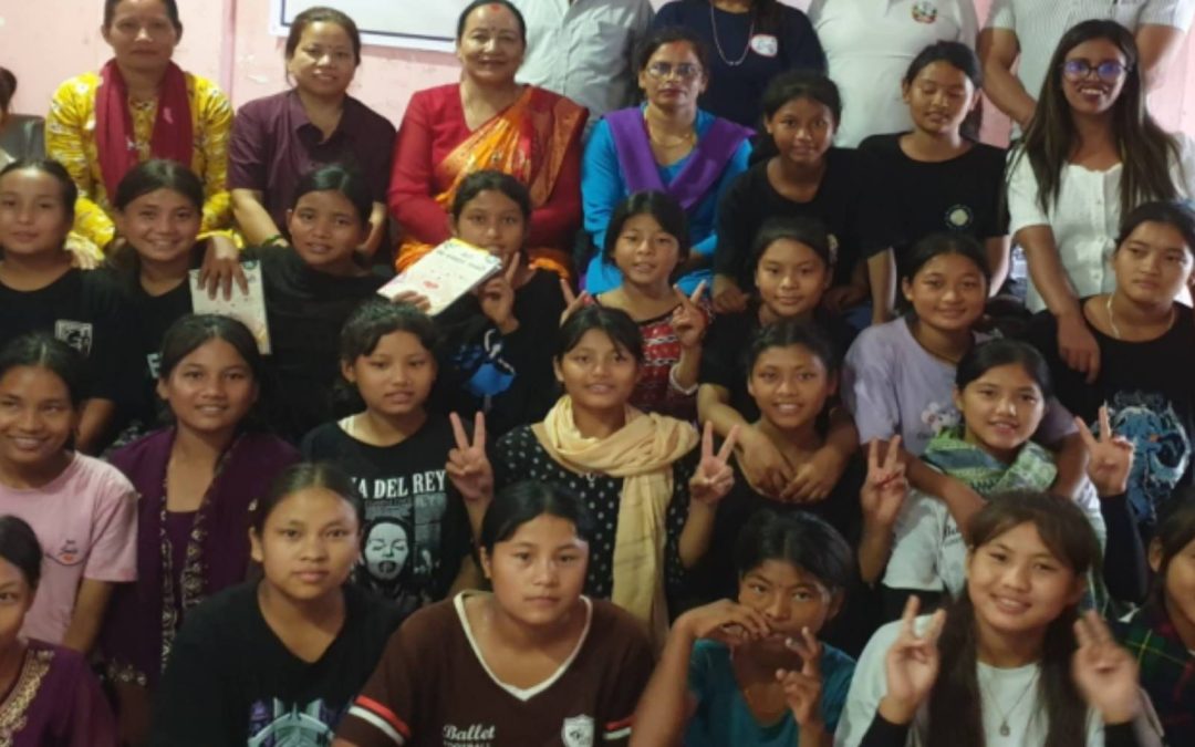 Les adolescentes Chepang en formation