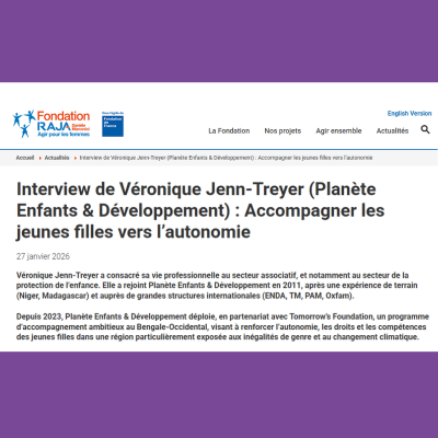 Extract from an interview with Véronique Jenn Treyer for Raja