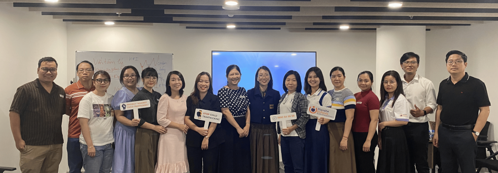 Journée de formation au Vietnam, pour des travailleurs sociaux et personnels médicaux d’Ho Chi Minh Ville