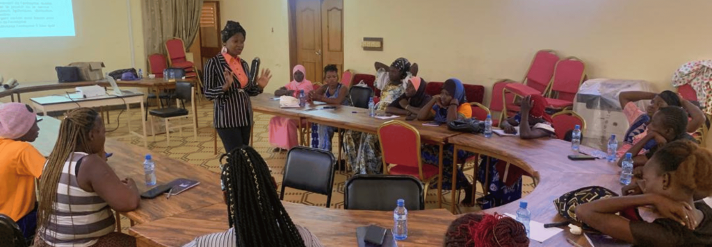 Raicha, professional integration coach for women in Burkina Faso