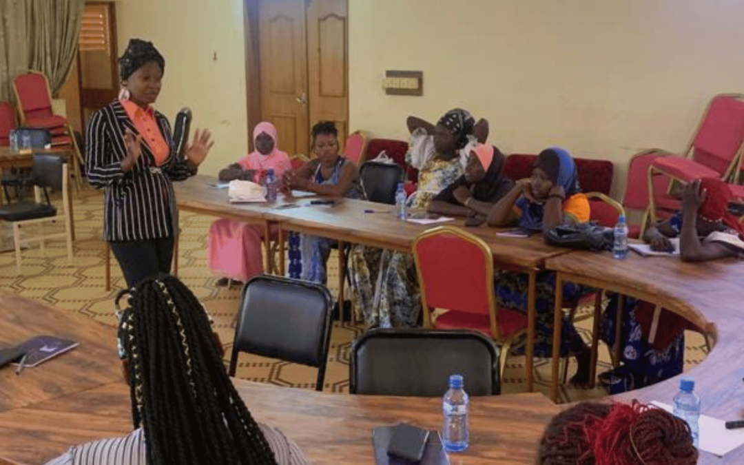 Raicha coach en insertion professionnelle des femmes au Burkina Faso