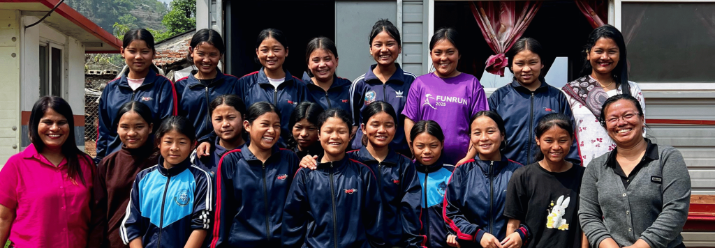Chepang girls in Nepal