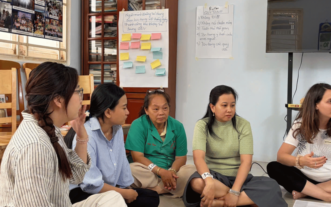 Training given by Nolwenn, ewperte Early Childhood on ordinary educational violence