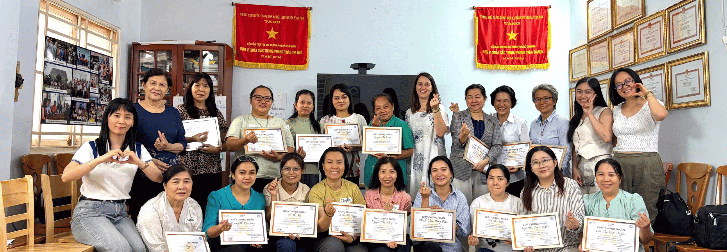 End of VEO training in Vietnam