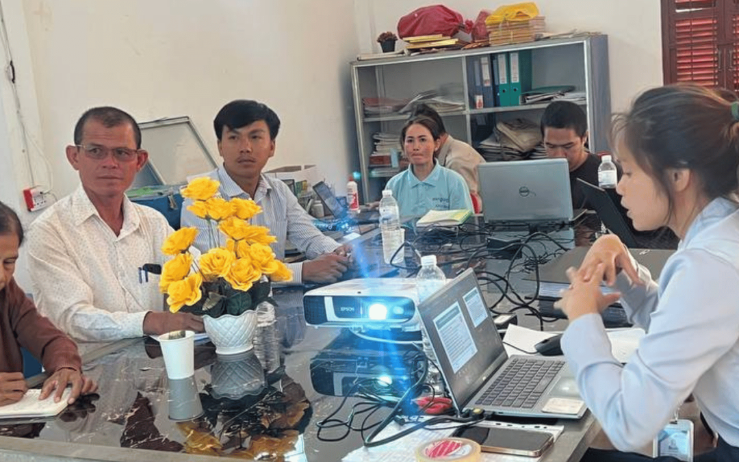 Capacity-building meeting in Cambodia