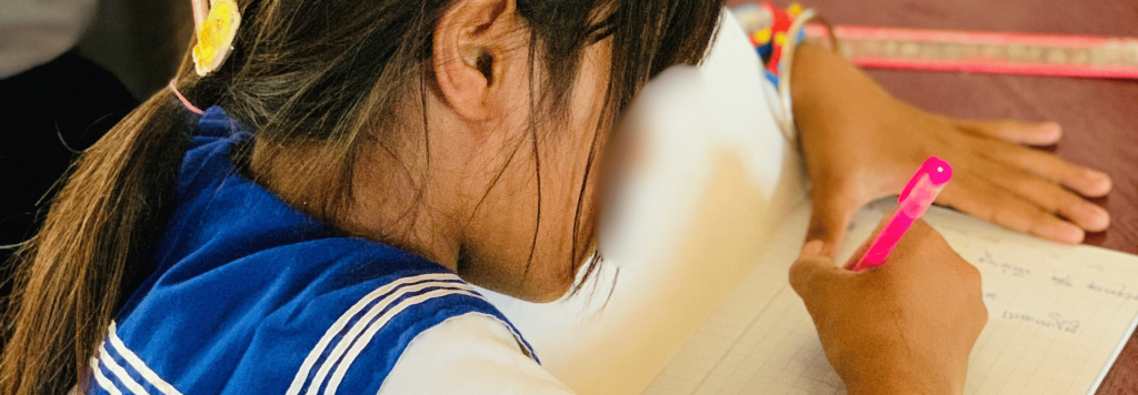 A child at school