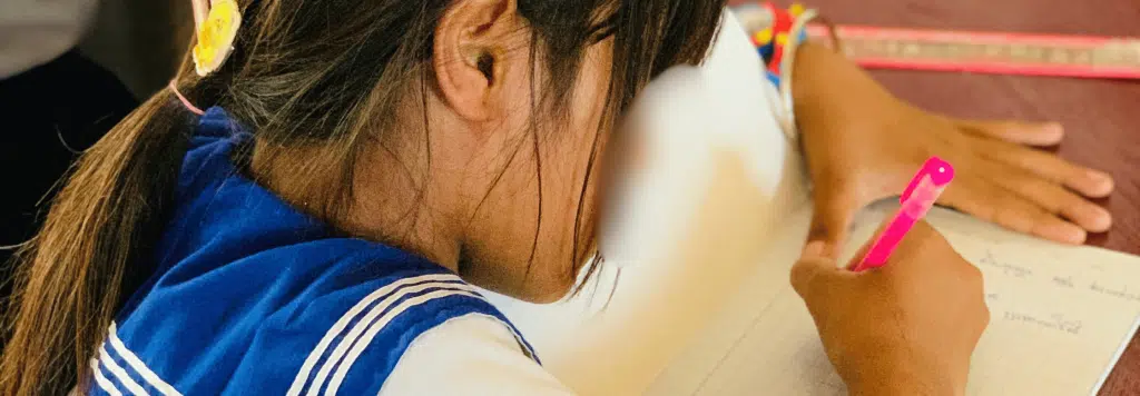 Enfant à l'école