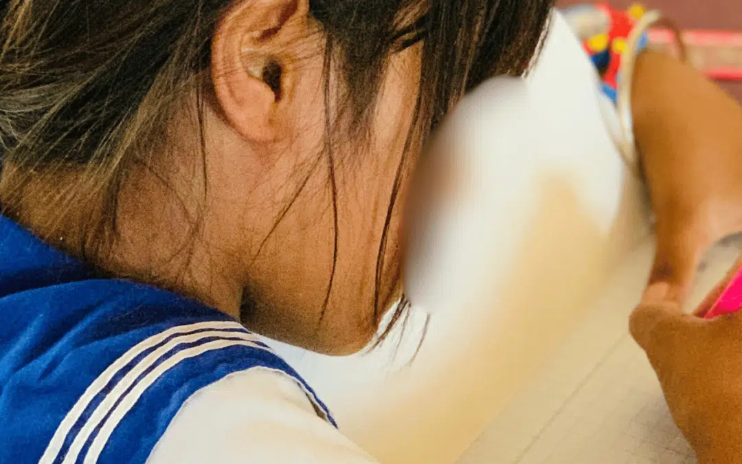A child at school