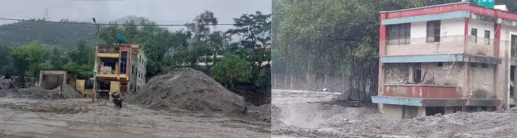 crues au Népal
