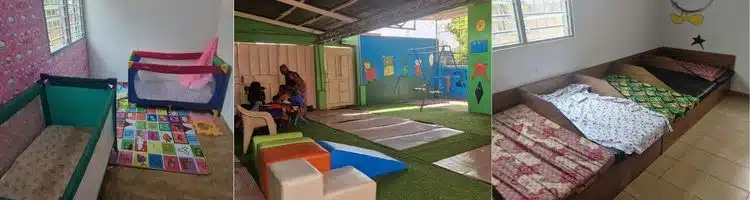 Intérieur de la crèche L'Oasis des tout-petits
